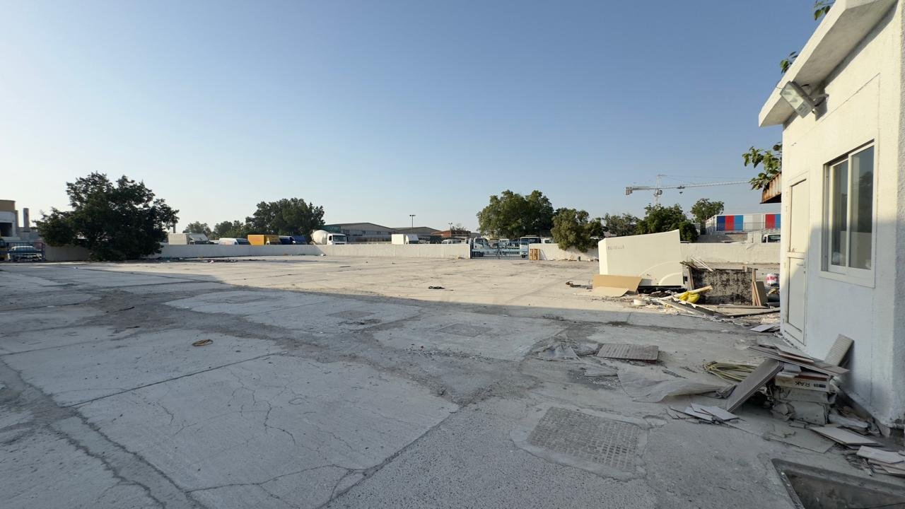 22,050 Sq. FT Independent Plot with Warehouse available for rent in Al Quoz Industrial Area 4
