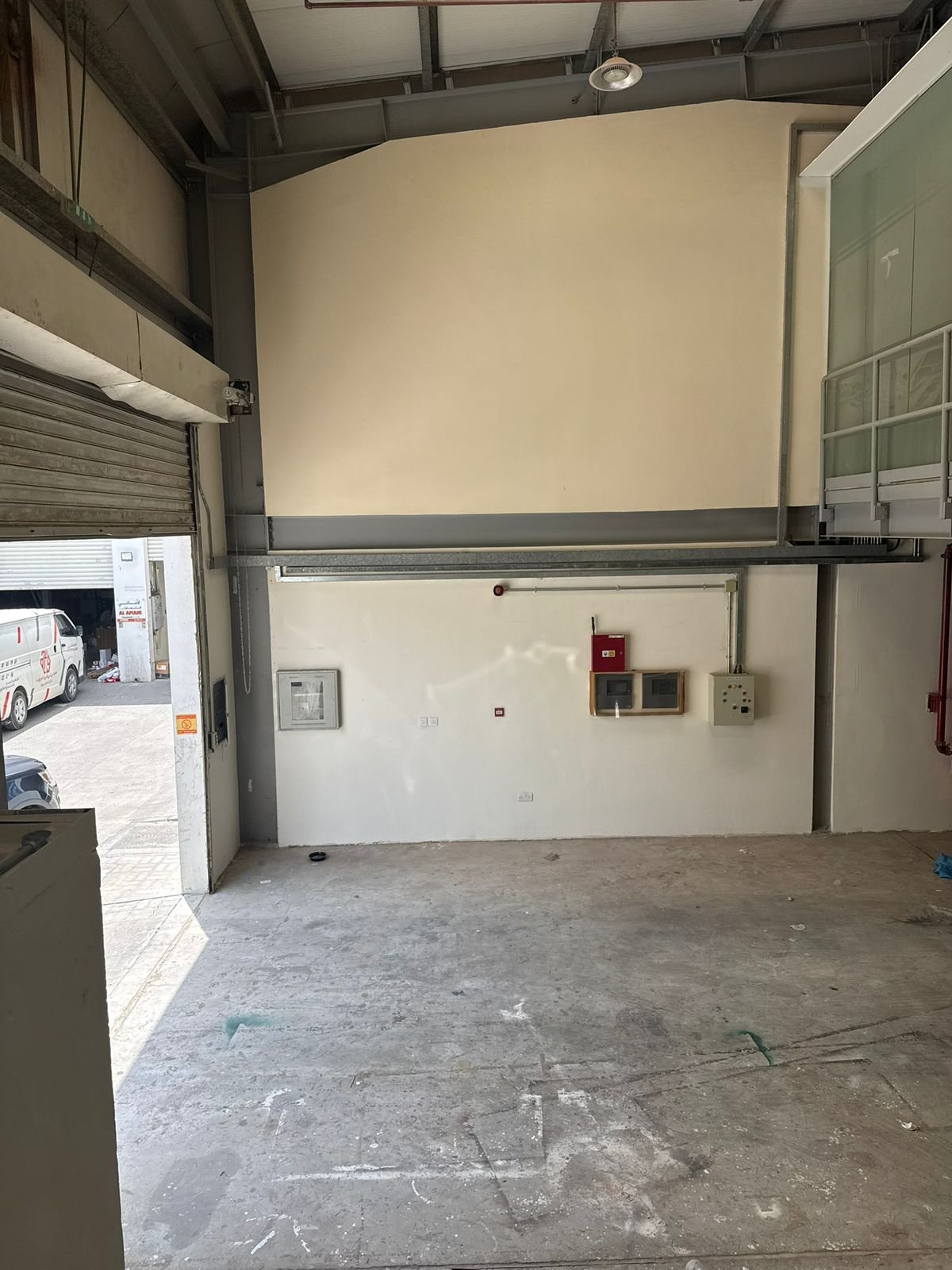 2,438 Sq. FT (G+M) Commercial Warehouse with office for rent in Ras Al Khor 02