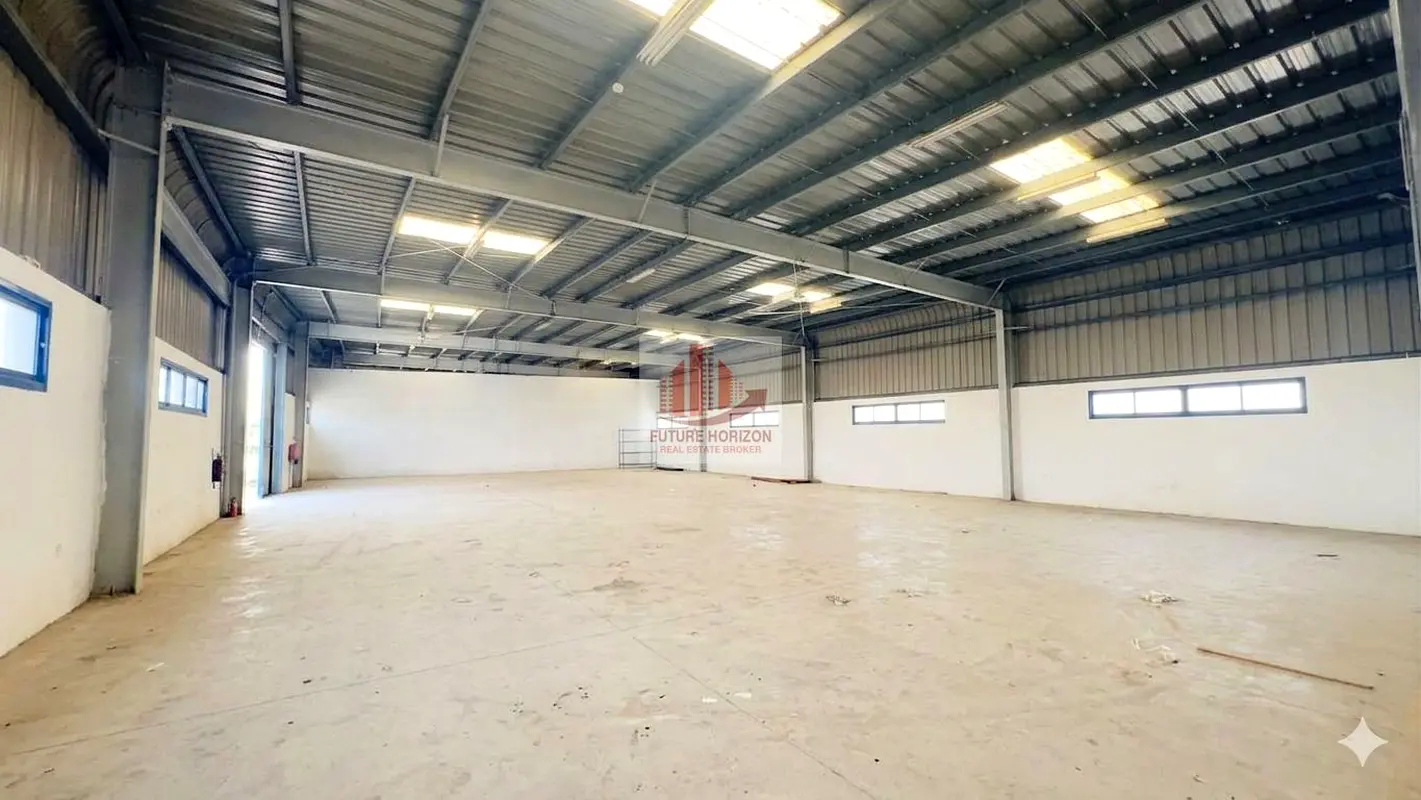 20,370 SQFT Warehouse with Open Yard ,Built-in Office and Container Loading Area for rent in Ras Al Khor Ind Area 2 (TAX-FREE)
